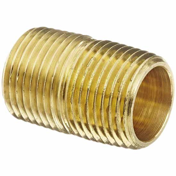 TPHD 3/8 Inch Brass Close Nipple