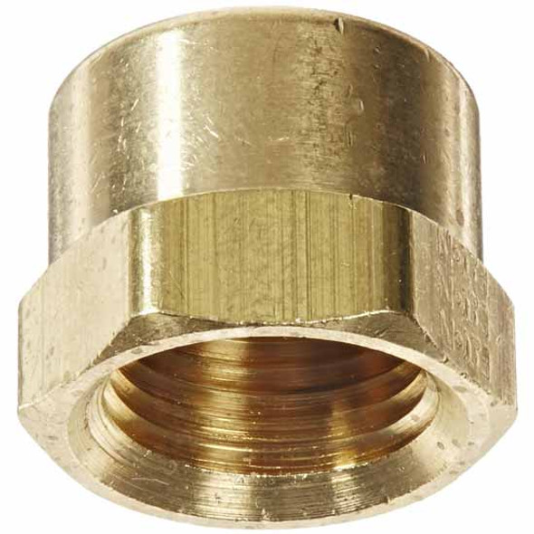 TPHD 3/8 Inch Brass Pipe Cap