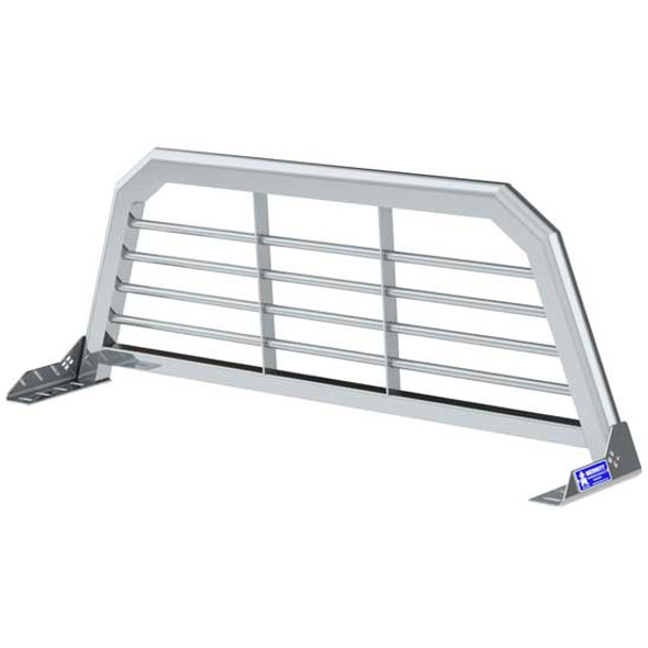 Merritt Aluminum Horizontal Bar Style Above Cab Rack, 28 X 73 X 44 Inch, No Coating, For Ford Ford F205 & F350 Trucks