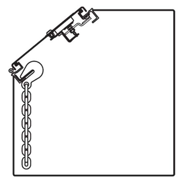 Merritt Aluminum Chain Rack For 12 Inch Saddle Box And Step Box Merritt Aluminum Chain Rack For 12 Inch Saddle Box And Step Box