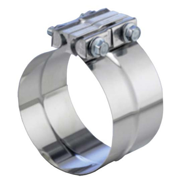 TPHD 6 Inch Polished Stainless Steel Band Clamp