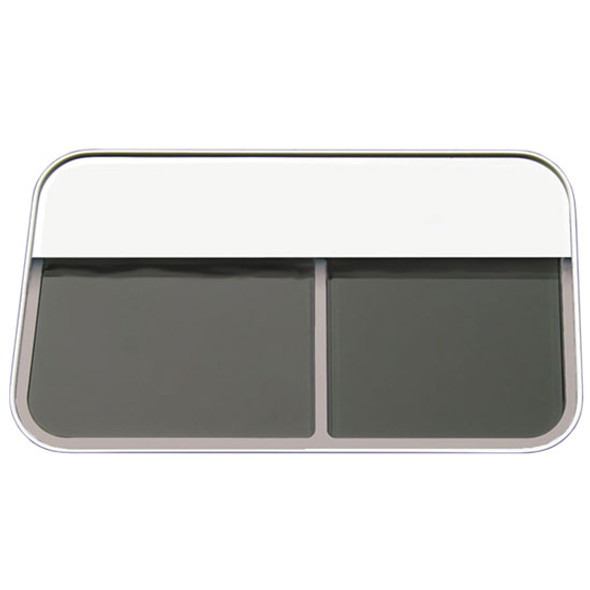 TPHD 70 Inch  Stainless Steel Chop-Look Side Sleeper Window Trim For Peterbilt
