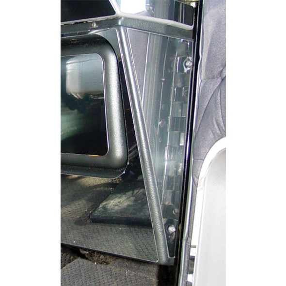 Freightliner TPHD Stainless Steel Dash End Heater Trim - Passenger Side