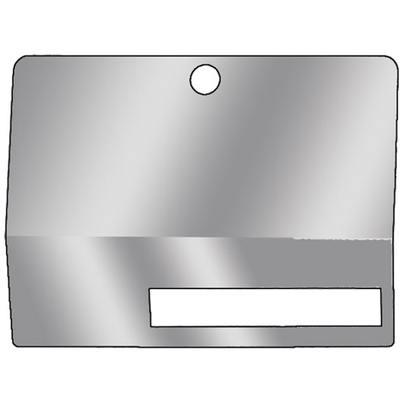 TPHD Stainless Steel Glove Box Cover With Cutout For Kenworth Logo