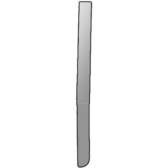 TPHD Stainless Steel Right Side Of Glove Box Trim For Kenworth T600, T800 & W900