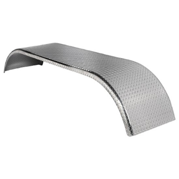 TPHD 105 Inch Diamond Plate Aluminum Full Fender - Pair