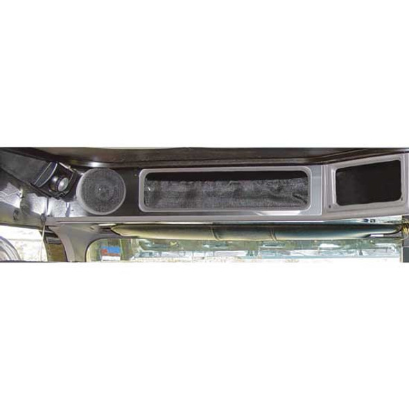 Freightliner TPHD Stainless Steel Overhead Console Trim - Driver Side