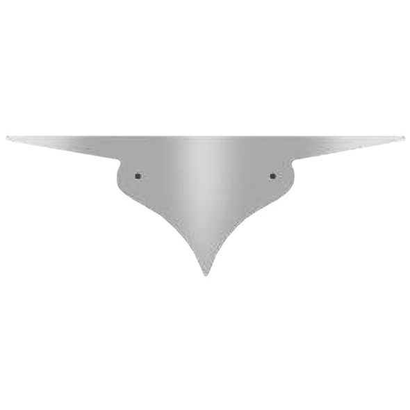 Stainless Steel 3 Points Hood Emblem Accent For Peterbilt 367, 378, 379, 388, 389