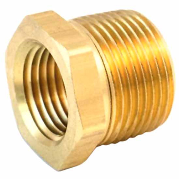TPHD 1/4 X 3/8 Inch Brass Pipe Reducer Bushing