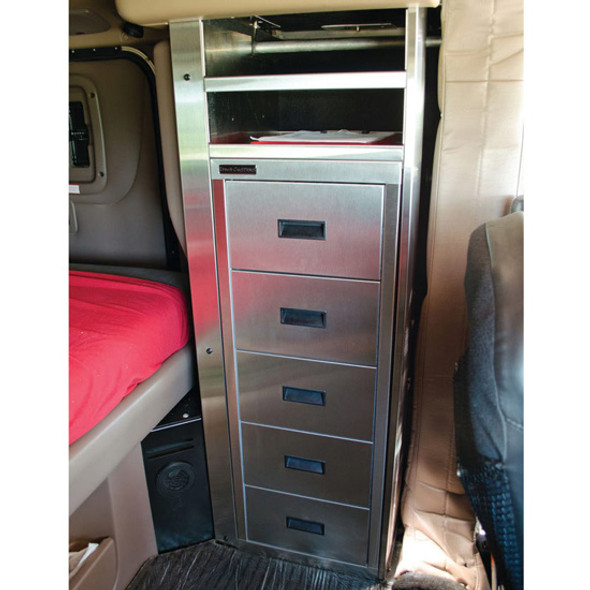 5 Drawer Storage Solution 14 X 38 X 18.5 Inch For Peterbilt