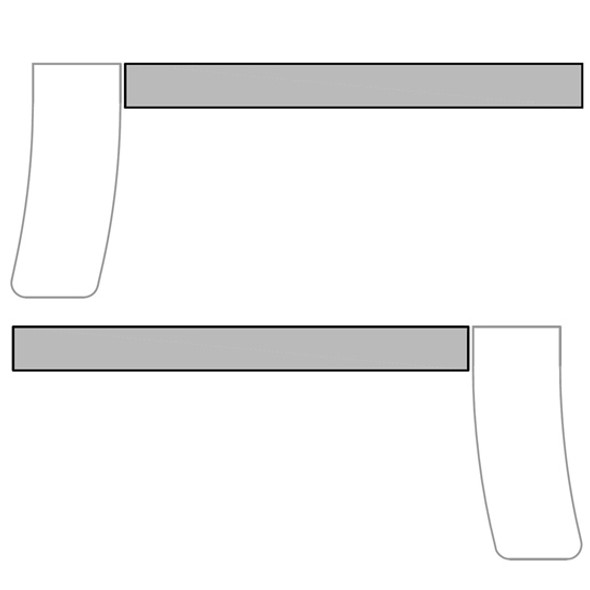 3.5 Inch SS Panel Kit W/ 65 Bullseye Amber-Amber LED Lights  For 36 & 44 Inch Sleeper