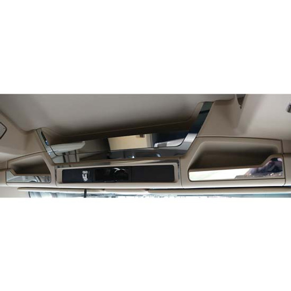 TPHD Stainless Steel Trim Headliner Outer Pocket On Overhead Console  For Kenworth