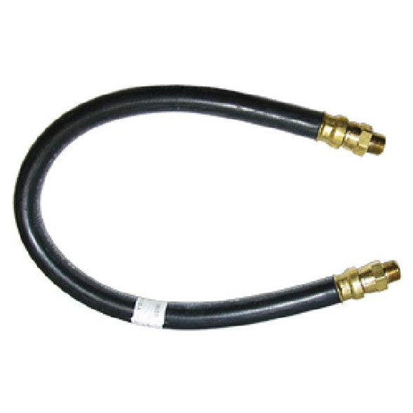 TPHD Rubber Brake Hose 1/2 X 26 Inch With 3/8 MPT Swivel Ends