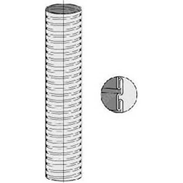 TPHD 5 Inch ID X 25 Foot Stainless Steel Flex Pipe