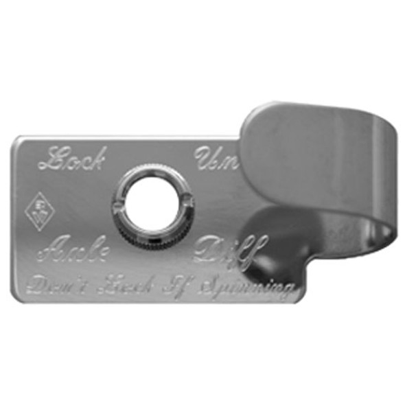 Rockwood Stainless Steel Axle Diff Switch Guard For Peterbilt