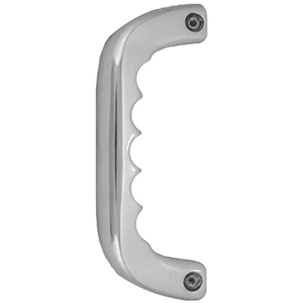 Rockwood Chrome-Plated Aluminum Grab Handle Entry Assist W/ Finger Grips For Peterbilt