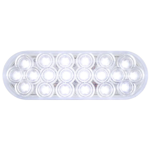 Oval Fleet LED White Back Up / Reverse Light