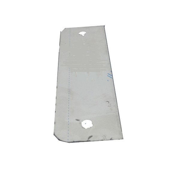 3 X 10 Inch Stainless Steel Center Mounting Plate For Double Hump Fiberglass Fenders