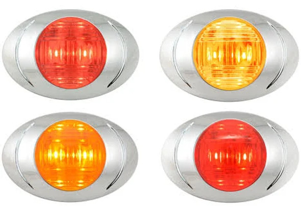 Oval Phoenix P3 LED Clearance Marker Light