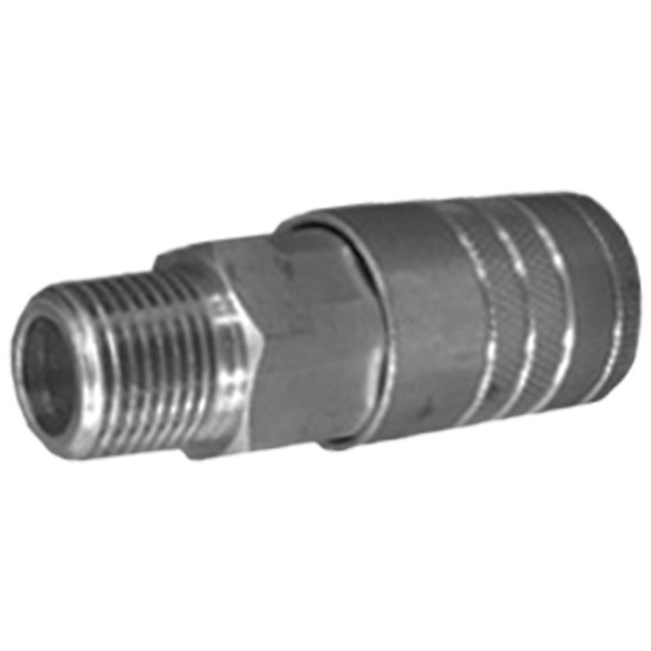BESTfit 1/2 Inch Male Coupler Tru-Flate Design