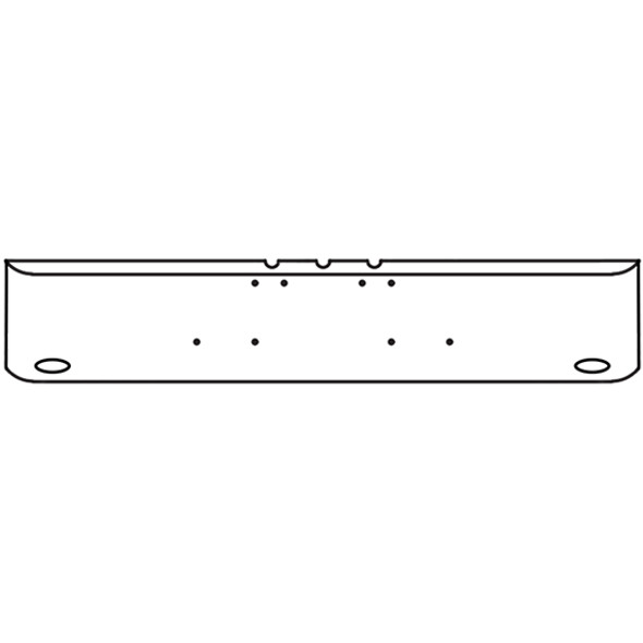 18 Inch Chrome Steel Texas Square Rolled End Bumper W/ Mounting Holes Only 2 M1 Millennium Light Holes For Freightliner FLD Classic & Cabover SFA 1984-1999