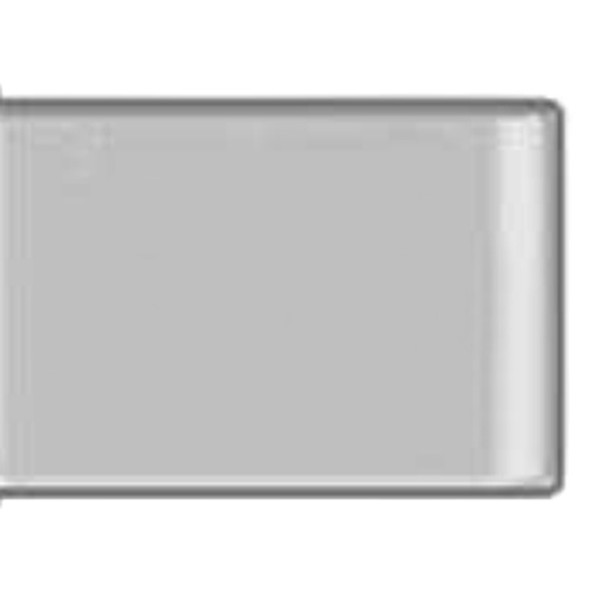 18 Inch Chrome Steel Texas Square Rolled End Bumper W/ Mounting & Standard Step Holes 2 M3 Or P3 Light Holes For Freightliner FLD Classic XL 2008-2010