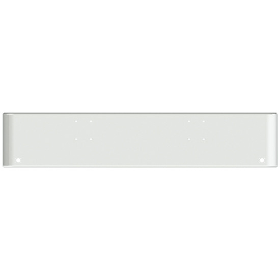 20 Inch Chrome Steel Texas Square Bumper W/ Mounting Holes Only 2 M3 Or P3 Light Holes For International 9900I SFA 2000 And Newer