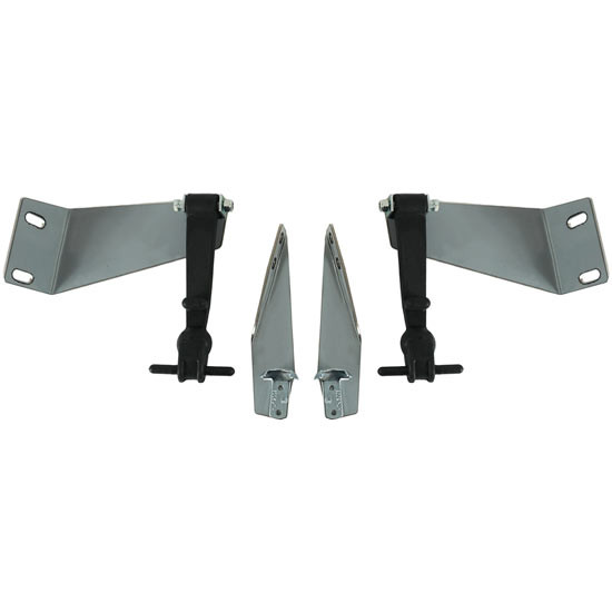 Stainless Steel Hidden Hood Latch Kit For Peterbilt 379