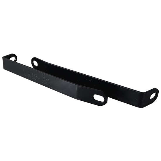 Valley Chrome Bumper Support Bracket, 22 Inch For Kenworth W900A, W900B, W900L, W900S