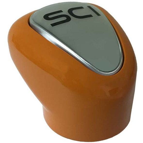 Orange Painted Sloped Shift Knob For Eaton 9 & 10 Speed Transmissions