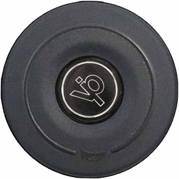 SCI VIP Black Horn Button Bezel For Steering Creations Steering Wheels W/ 3 Hole Bolt Pattern