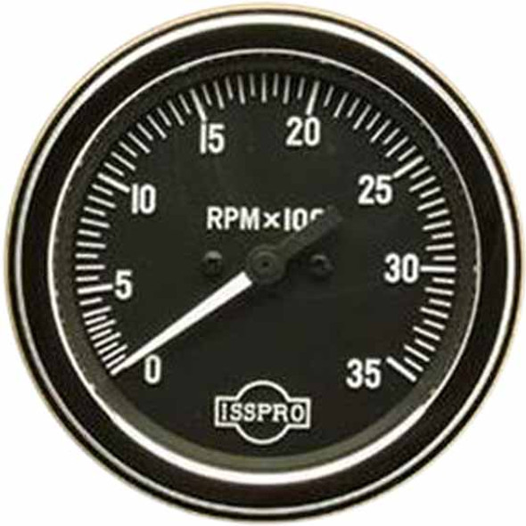 ISSPRO 3.375 Inch Mechanical Tachometer - 0-3500 RPM