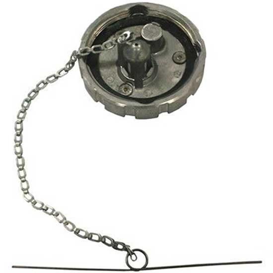 3 Inch Vented Non-Locking Aluminum Fuel Cap For International ProStar, Kenworth T660