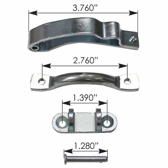 Door Check Kit For Peterbilt 375, 377, 378 & 379