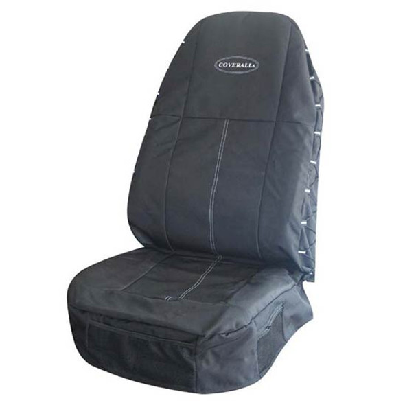 Seats Inc. Coverall Seat Cover - Black/Black