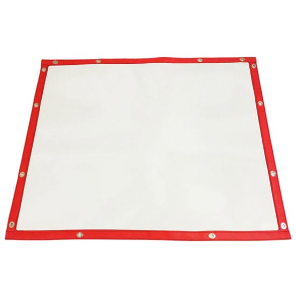 White Bug Screen W/ Red Trim For International HX615, HX620