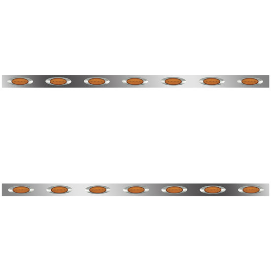 72 Inch Stainless Steel Sleeper Panel W/ Extension