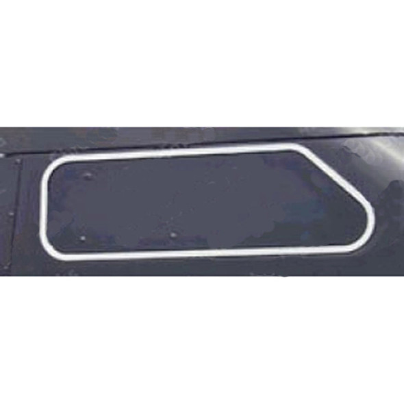 SS Sleeper Upper Window Trim For 72 Inch Sleeper For Kenworth