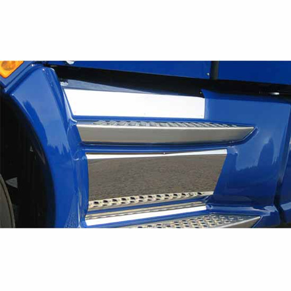 Stainless Steel Front Upper Scuff Panels For Kenworth T660