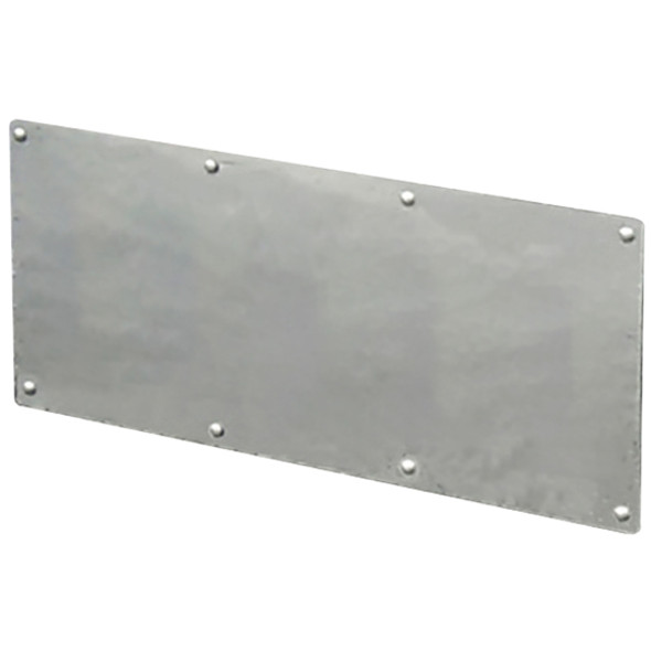 Stainless Steel Battery Box Permit Panel, 30 X 12.75 Inches For Peterbilt 378, 379