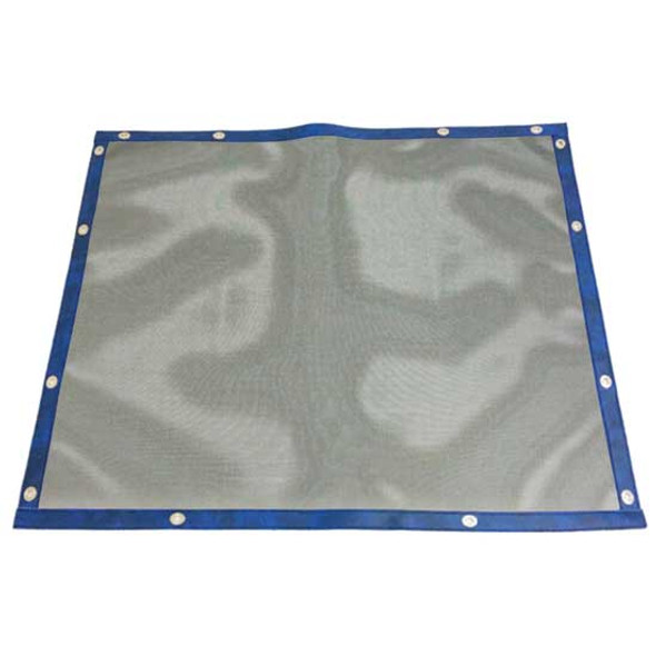 Robert James Black Bug Screen W/ Blue Trim Peterbilt 357/375/377/378/379 W/ Short Hood