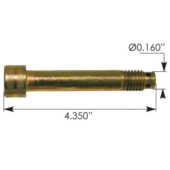 Hood Pivot Bolt Replaces L34-6021 For Peterbilt 377, 378, 379 & 386