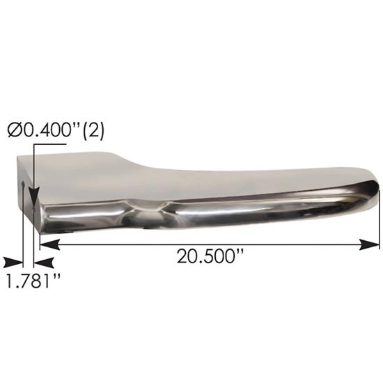 Front Fender Support Bracket Step Replaces L85-6036, Driver Side For Peterbilt 388, 389, 389 Glider