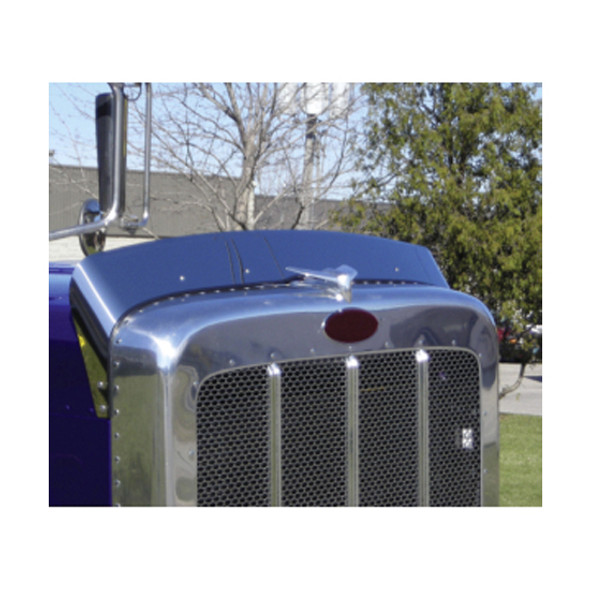 Stainless Steel Bug Shield For Peterbilt 388 & 389