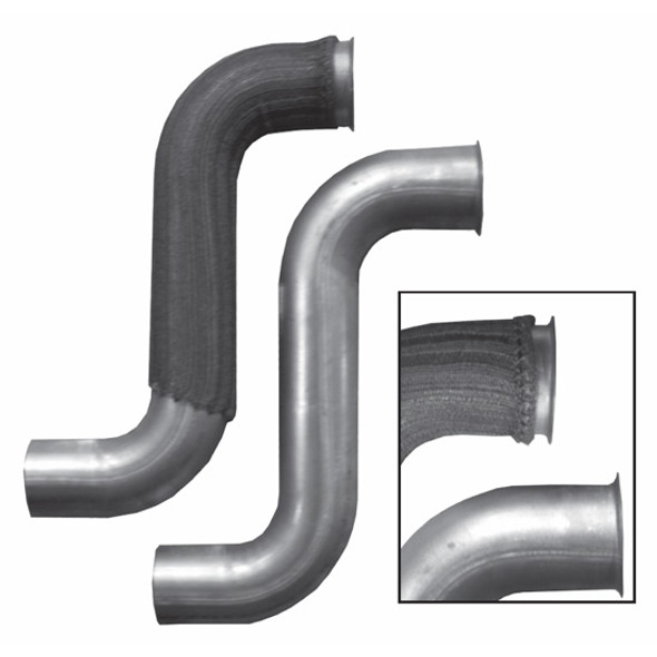 BESTfit Exhaust Pipe Heat Sleeve For 3 thru 5 Inch Diameter Pipes - 12 Inches Long