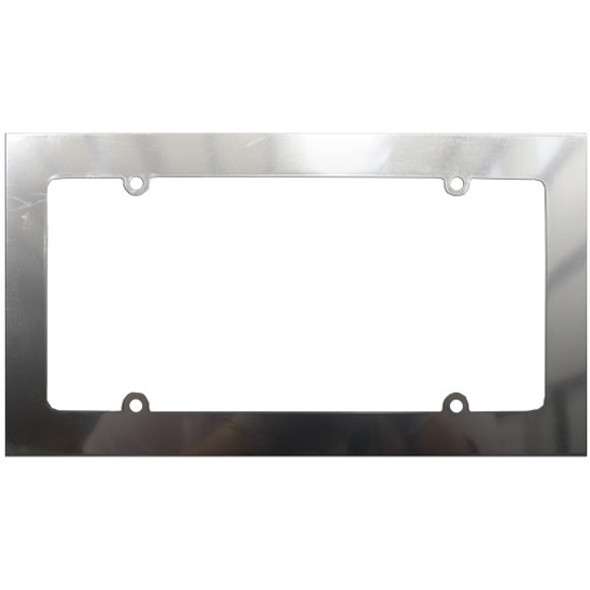Stainless Steel Blank License Plate Frame W/ Sides