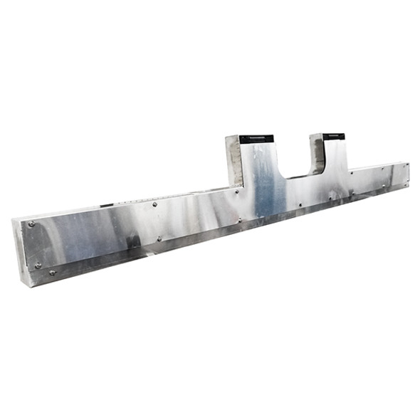 CSM Aluminum 96X15 Inch Front T Bar Without Light Holes - Blank