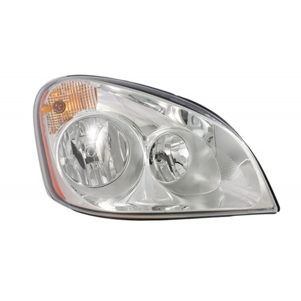 BESTfit Factory Style Headlight Assembly W/ Chrome Housing, Passenger Side For Freightliner Cascadia