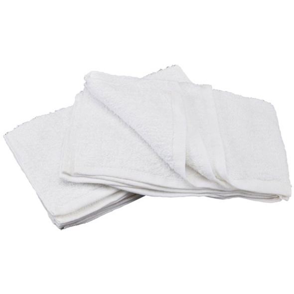 100 Percent Cotton Terry Towels, 14 X 16 - 9 Pack