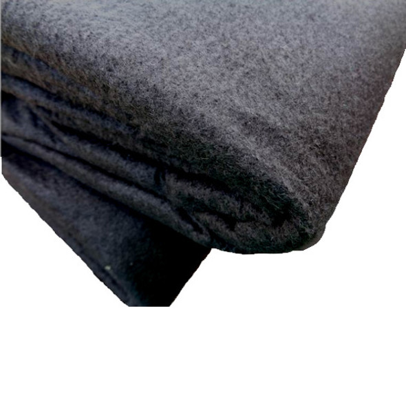 Black Polypropylene Fiber Pre-Tarp Blanket, 12 X 20 Foot